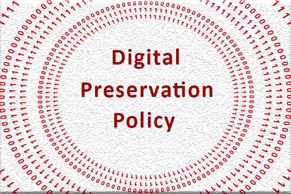 Digital Preservation Policy image