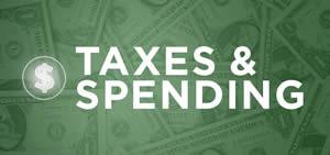 taxes and spending image