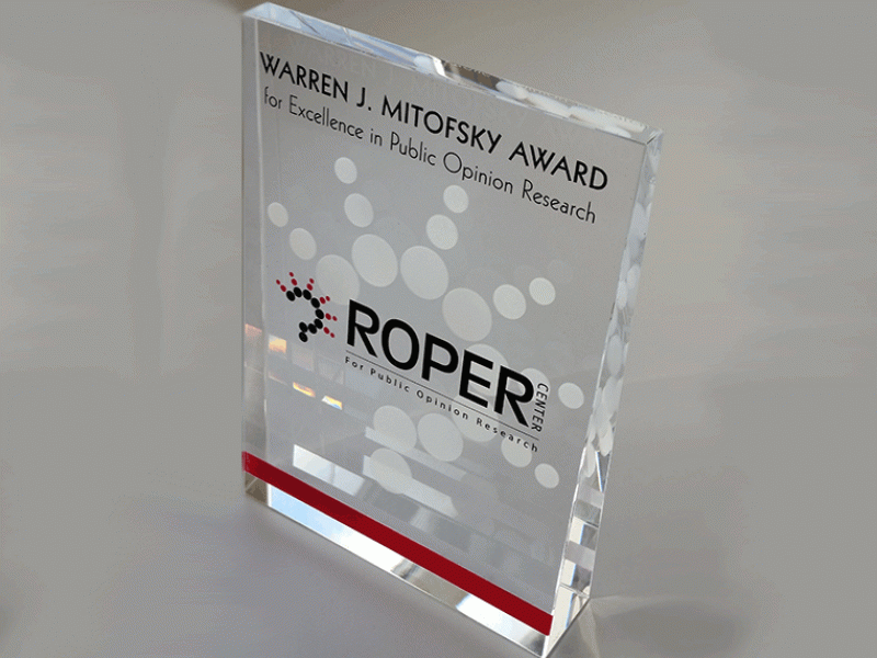 Image of Warren Mitofsky Award